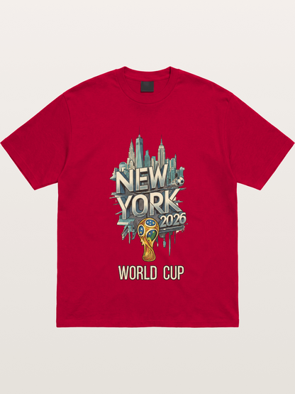 NYC World Cup 2026 Emblem Gildan T-shirt