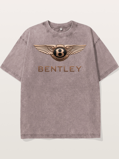 Bentley Winged B Emblem Washed T-shirt
