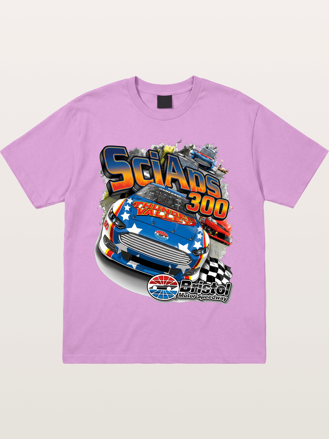 Bristol Motor Speedway Art Gildan T-shirt
