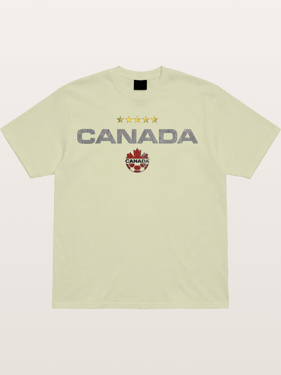 Canada Soccer Team Crest Cotton T-shirt