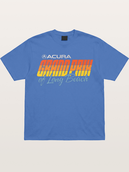 Sunset Grand Prix Typography Gildan T-shirt