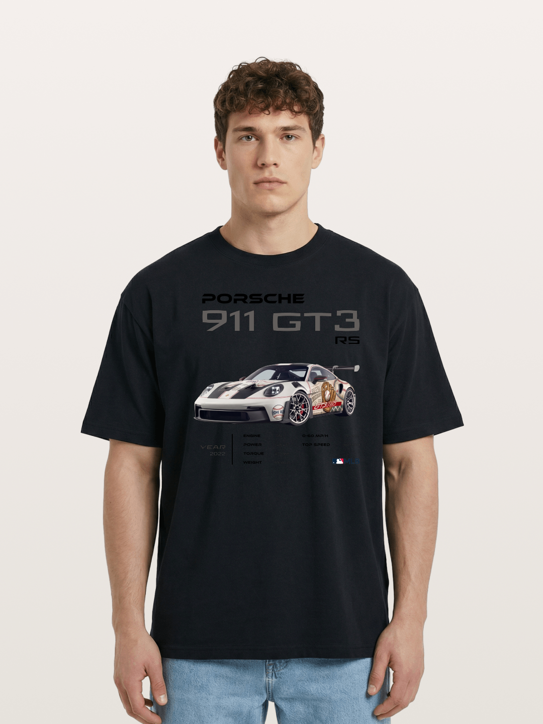 Home Run Racer Cotton T-shirt