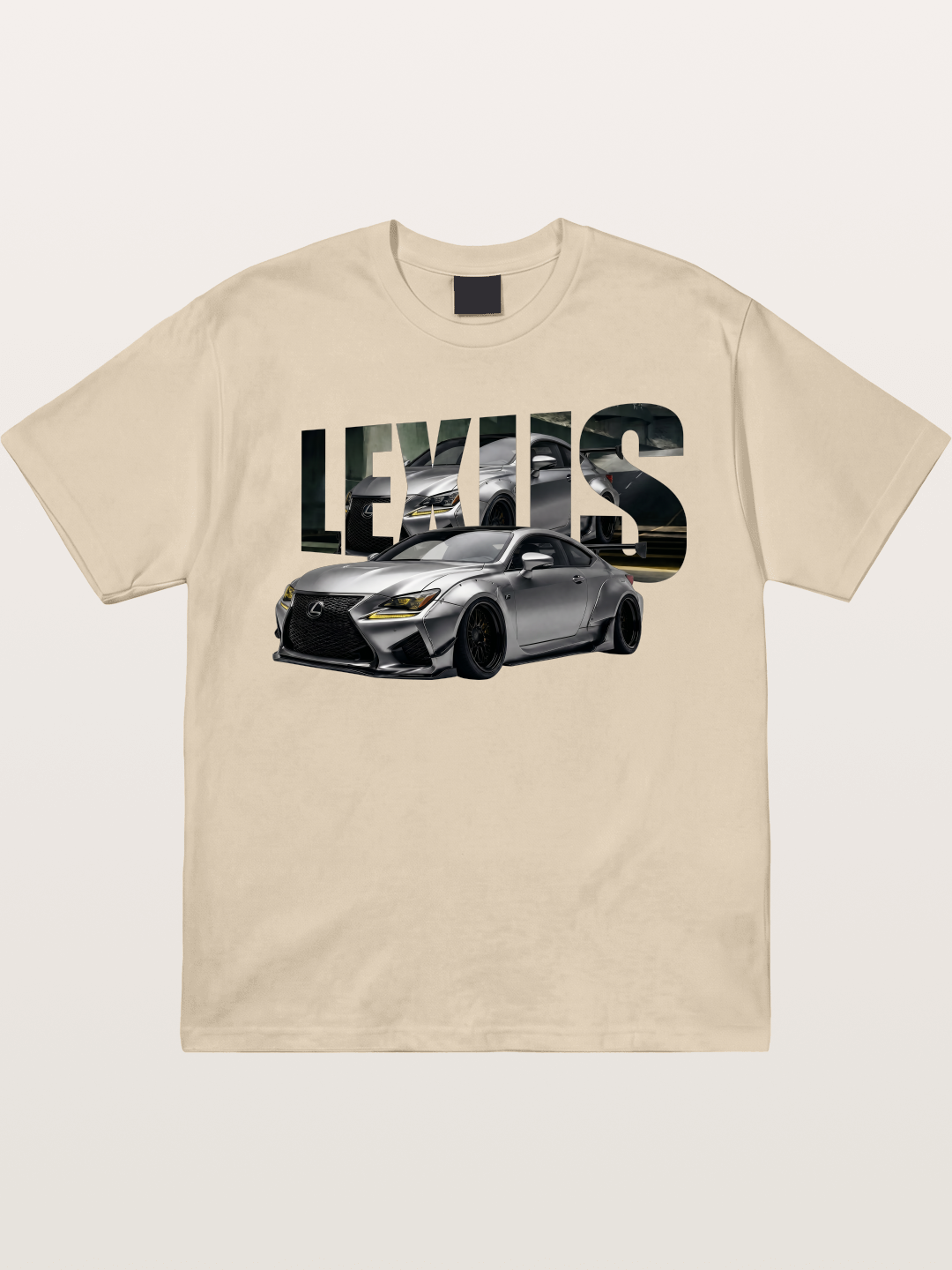 Lexus RC F Overlay Logo Art Gildan T-shirt