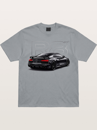 Audi R8 GT Black Rear End Gildan T-shirt