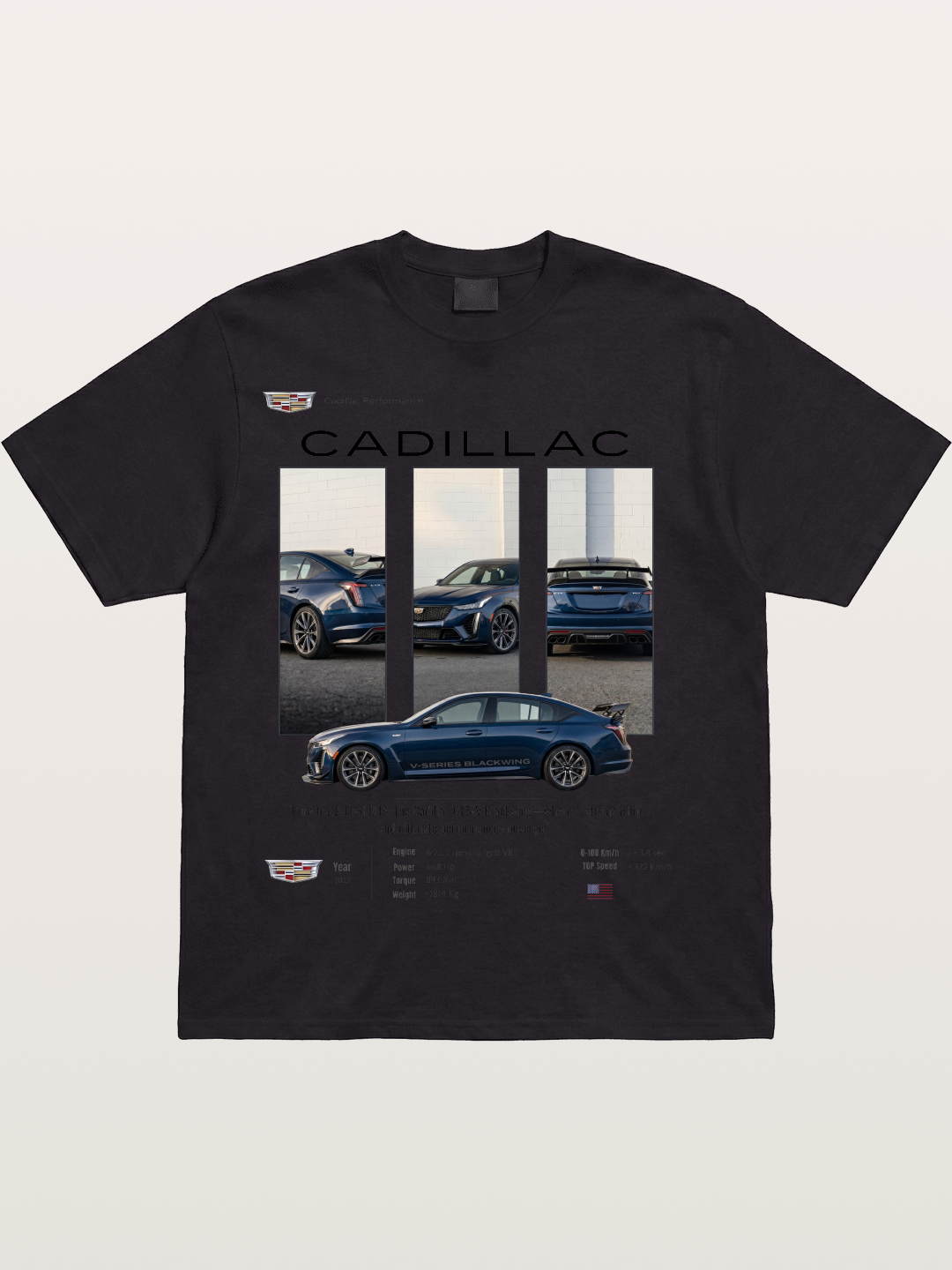Cadillac Performance Legend Cotton T-shirt