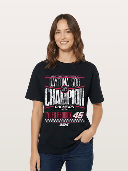 2026 Daytona 500 Champion Poster Cotton T-shirt