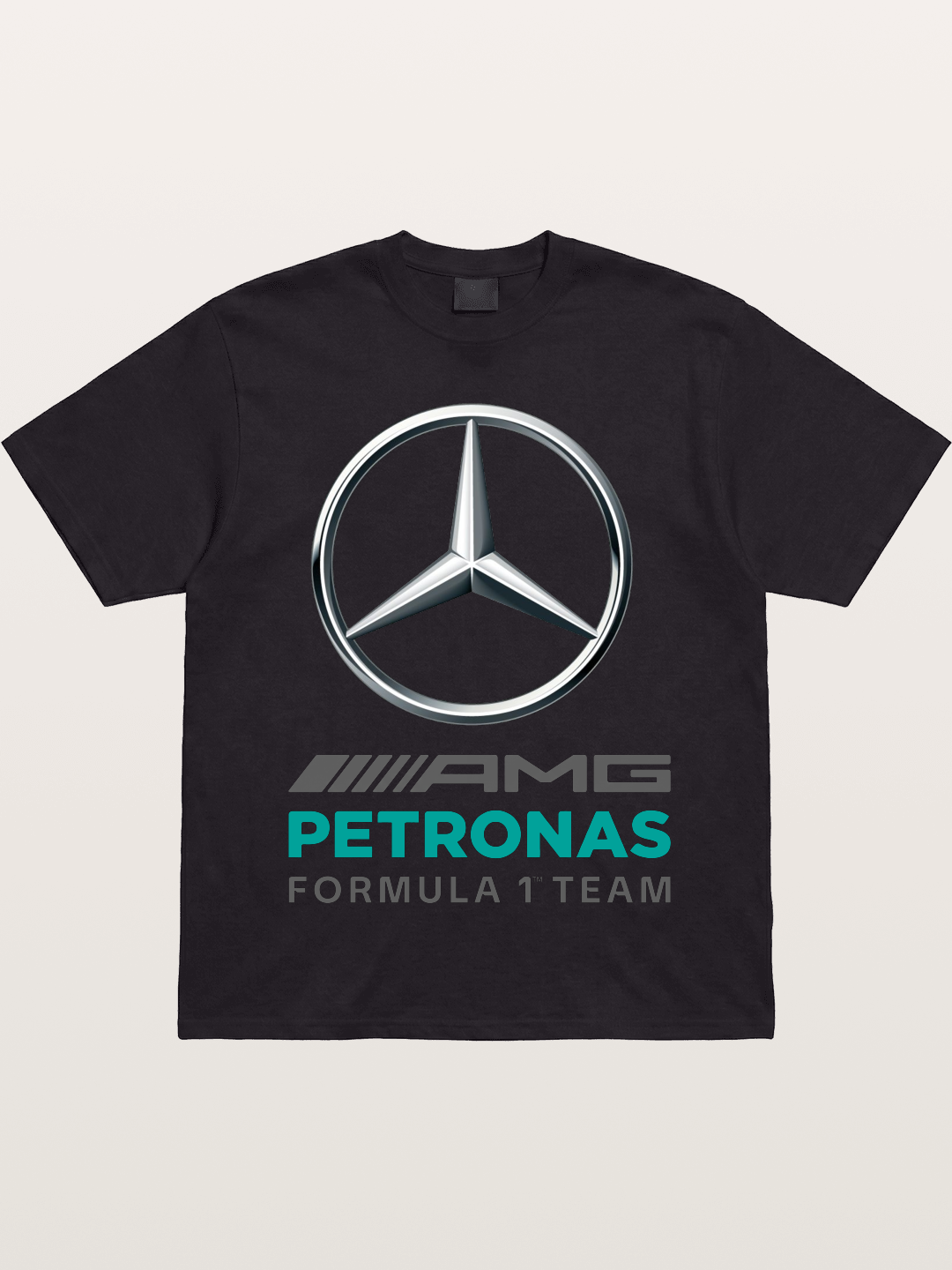 F1 Mercedes Petronas Team Logo Gildan T-shirt