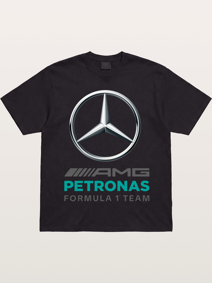 F1 Mercedes Petronas Team Logo Gildan T-shirt