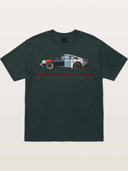 Porsche 911 Turbo Split Sections Gildan T-shirt