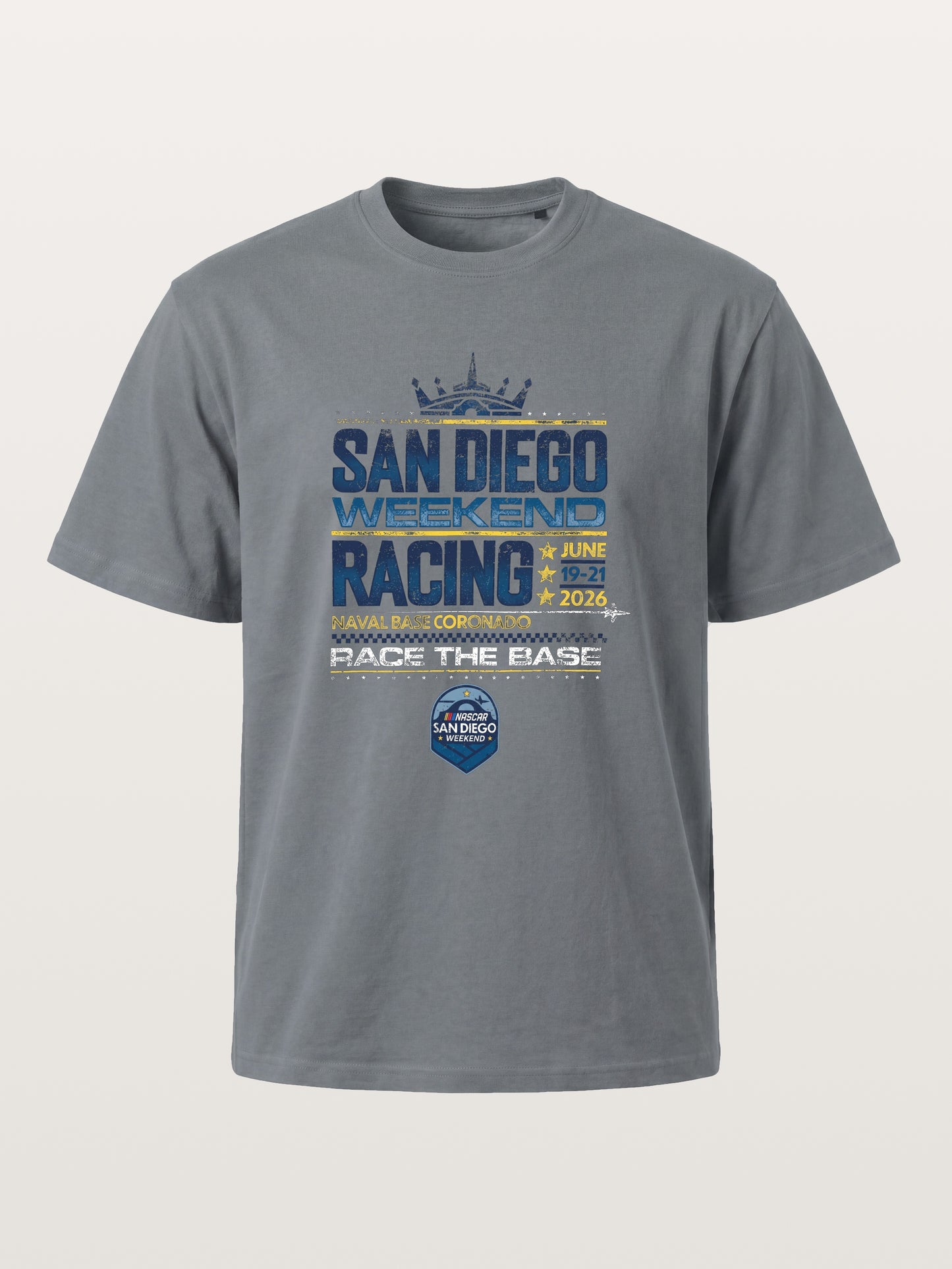 San Diego Racing Crown Layout Cotton T-shirt