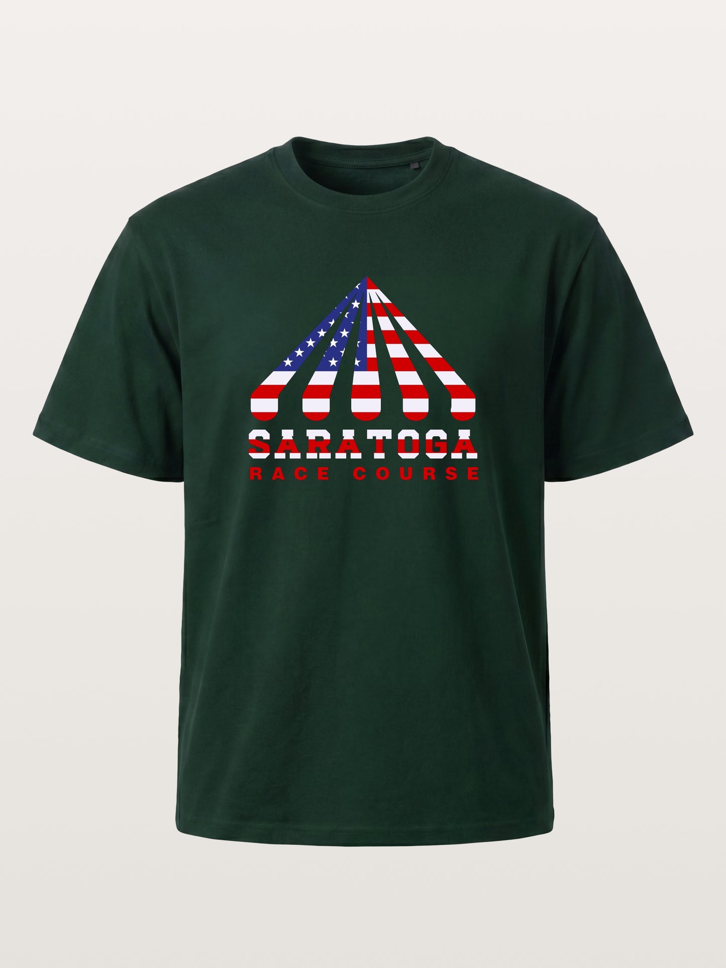 Saratoga Star Spangled Tent Top Gildan T-shirt