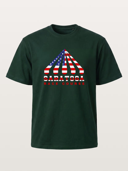 Saratoga Star Spangled Tent Top Gildan T-shirt