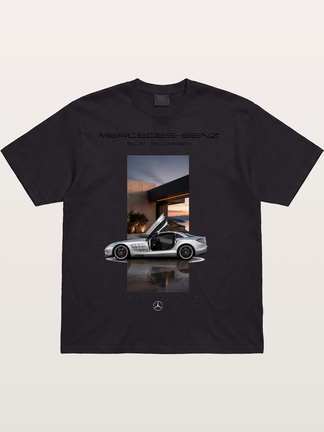 Mercedes SLR McLaren Poster Cotton T-shirt