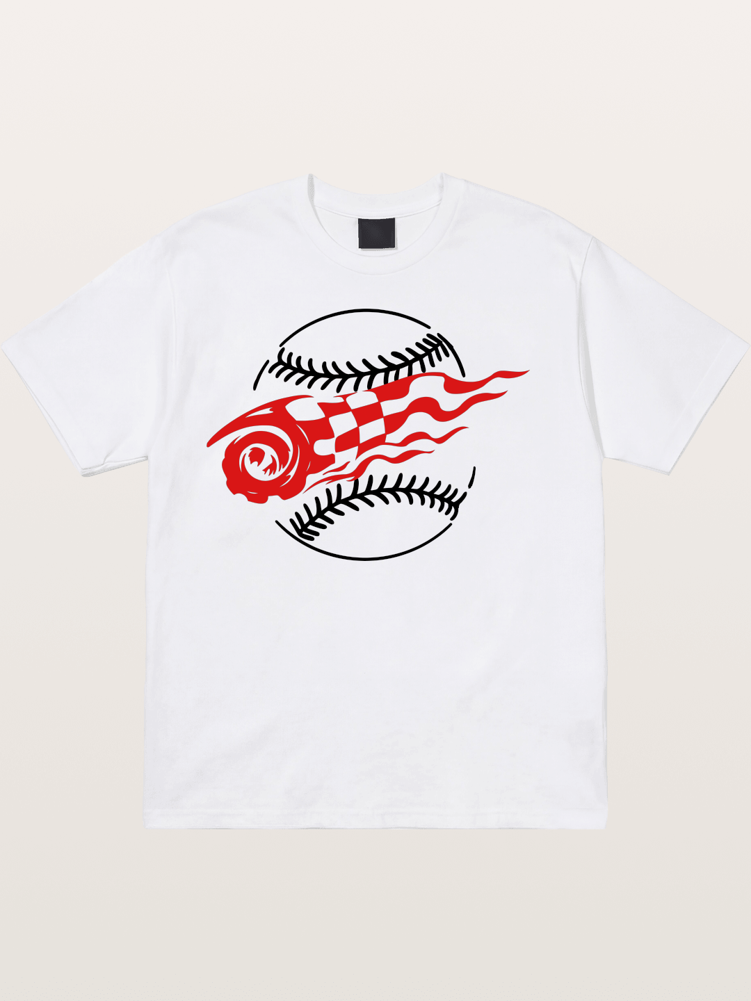 Blaze Wheel Cotton T-shirt