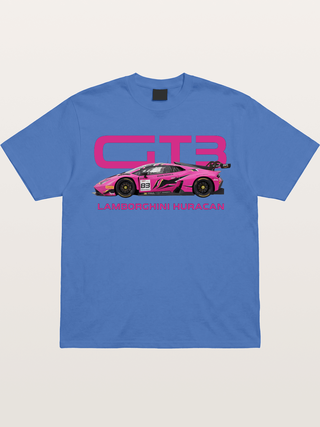 Pink Racer Gildan T-shirt