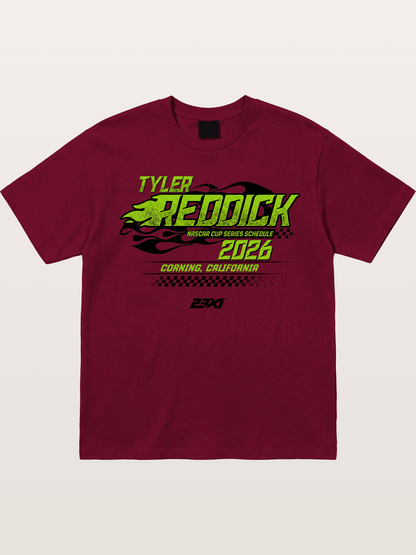 Tyler Reddick 2026 NASCAR Schedule Art Gildan T-shirt