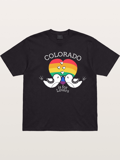 Colorado Trans Pride Heart Design Gildan T-shirt