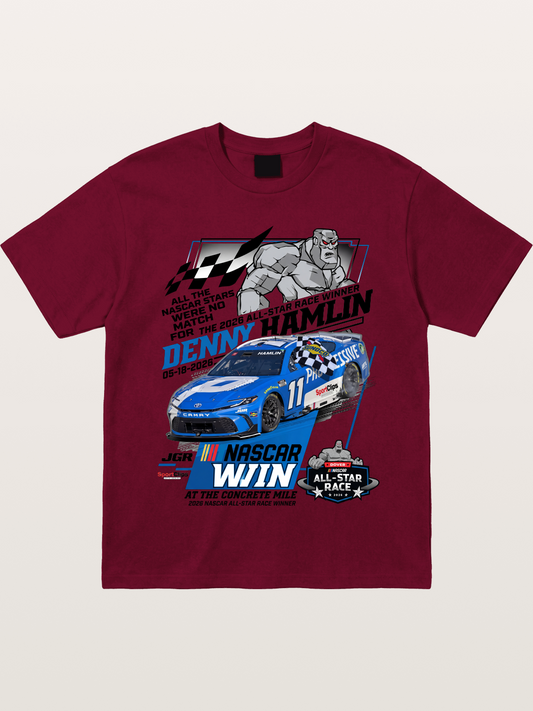 Denny Hamlin #11 2026 All-Star Win Gildan T-shirt