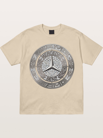 Mercedes Diamond Logo Art Gildan T-shirt