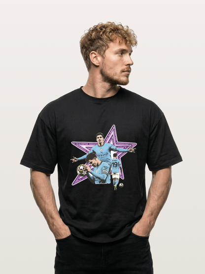 Manchester City Star Collage Gildan T-shirt