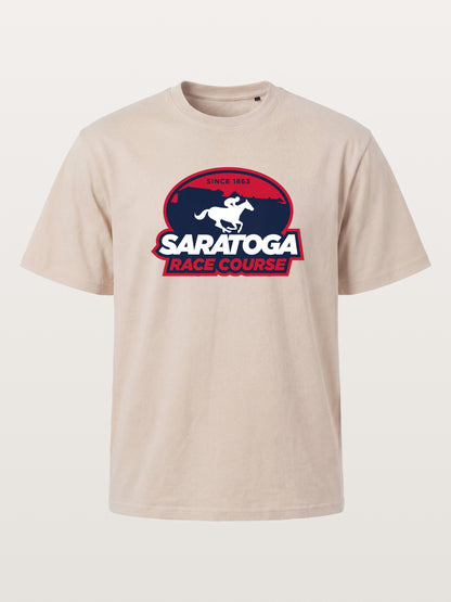Saratoga Race Course Shield Crest Cotton T-shirt