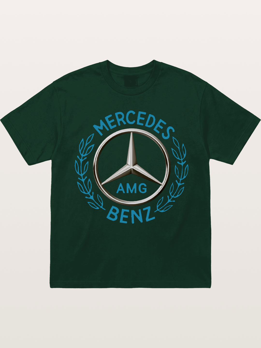Mercedes-Benz AMG Laurel Wreath Emblem Gildan T-shirt