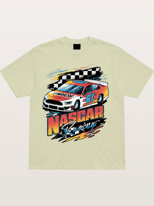 Stock Car Thunder Cotton T-shirt