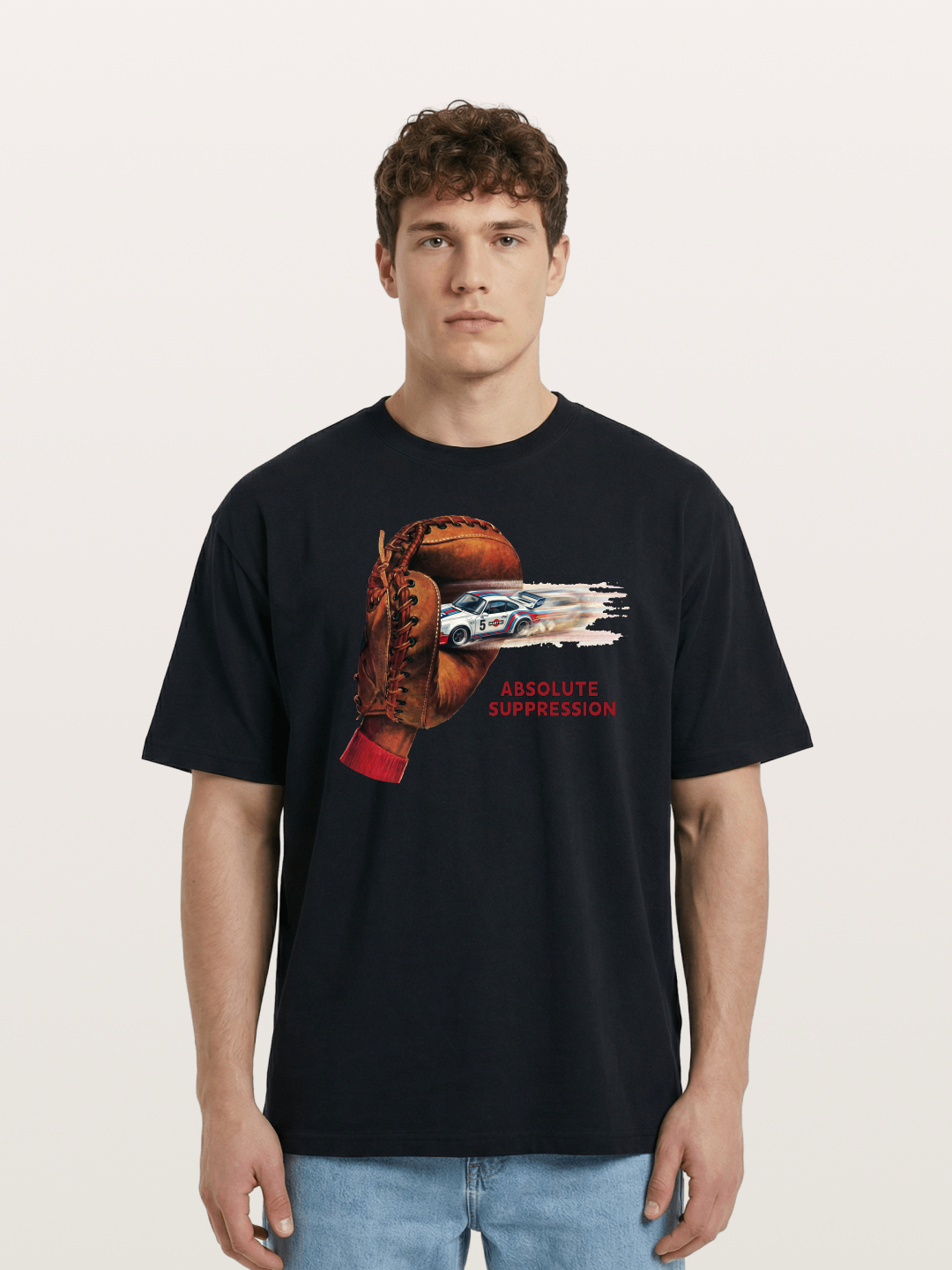 Absolute suppression Cotton T-shirt
