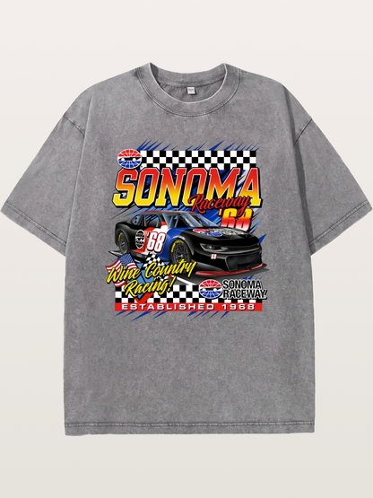 Sonoma NASCAR Wine Country Racing Washed T-shirt