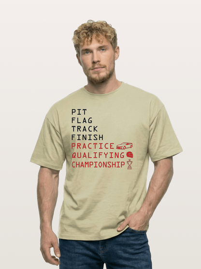Track Jargon Cotton T-shirt