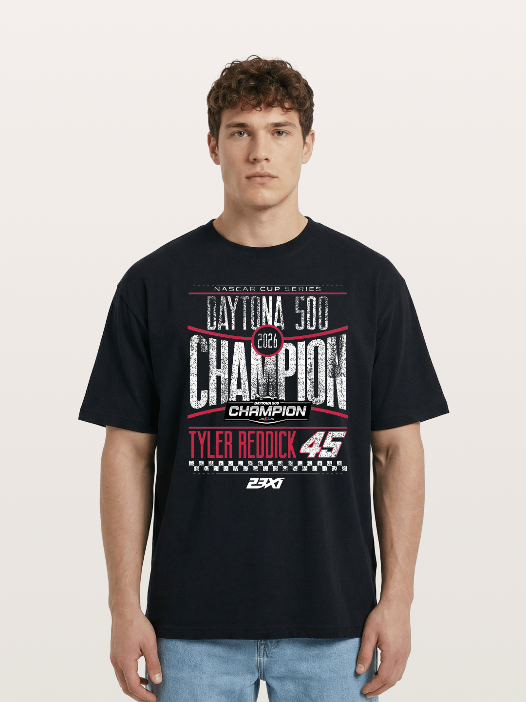 2026 Daytona 500 Champion Poster Cotton T-shirt