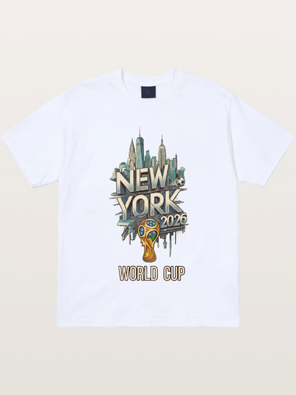 NYC World Cup 2026 Emblem Gildan T-shirt