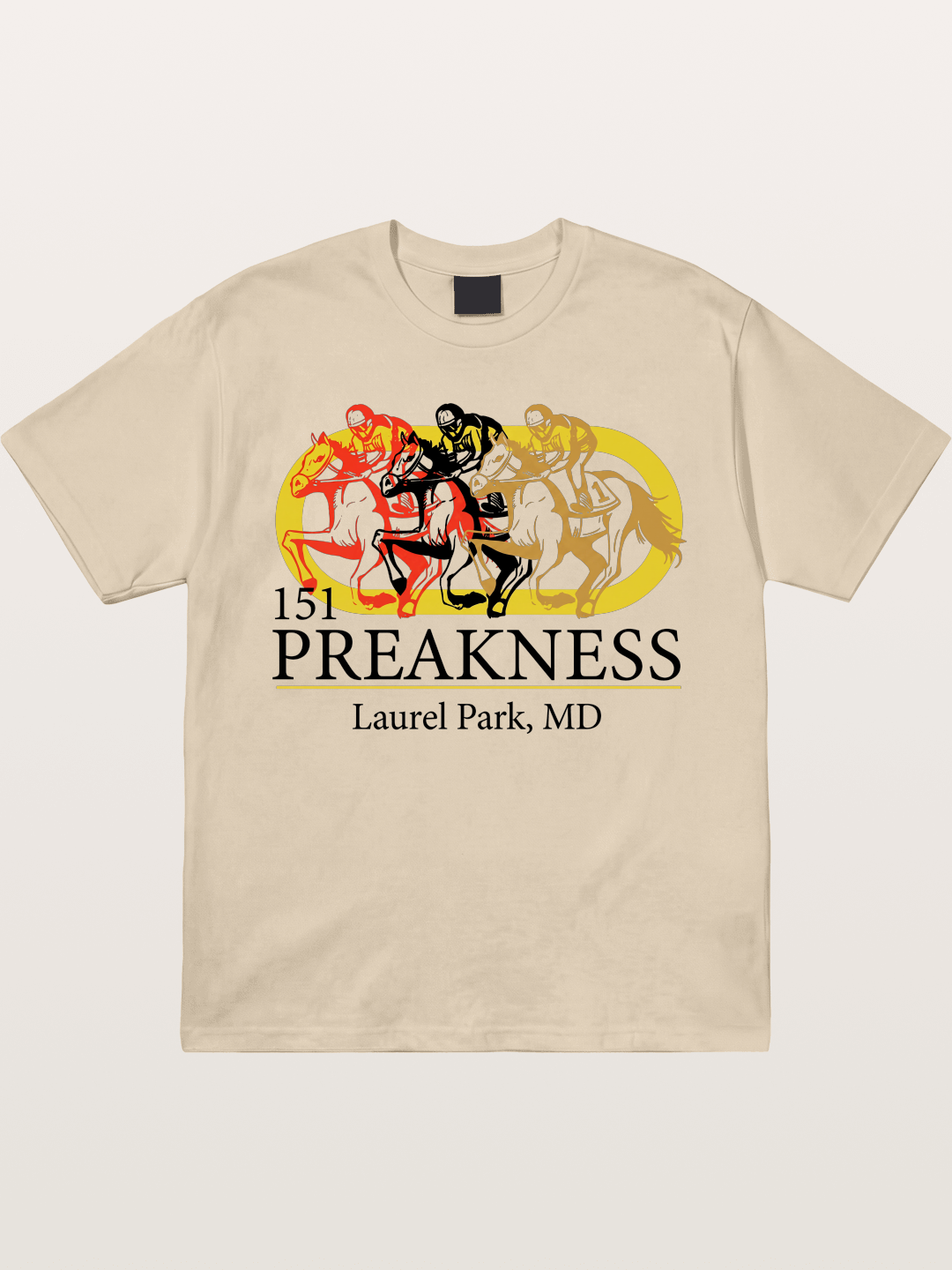 Preakness 151st Horse Racing Art Gildan T-shirt