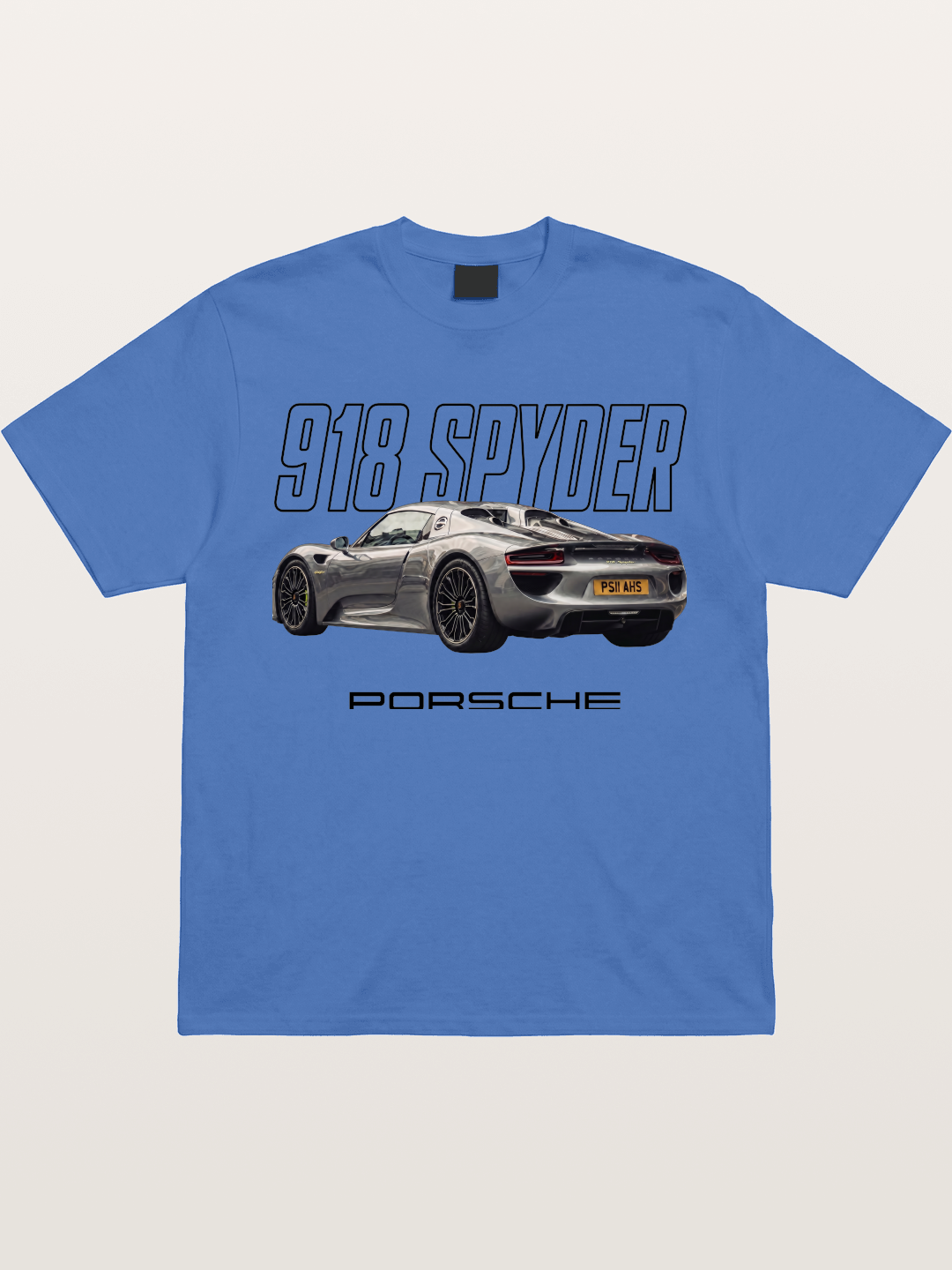 Porsche 918 Spyder Graphic Art Gildan T-shirt