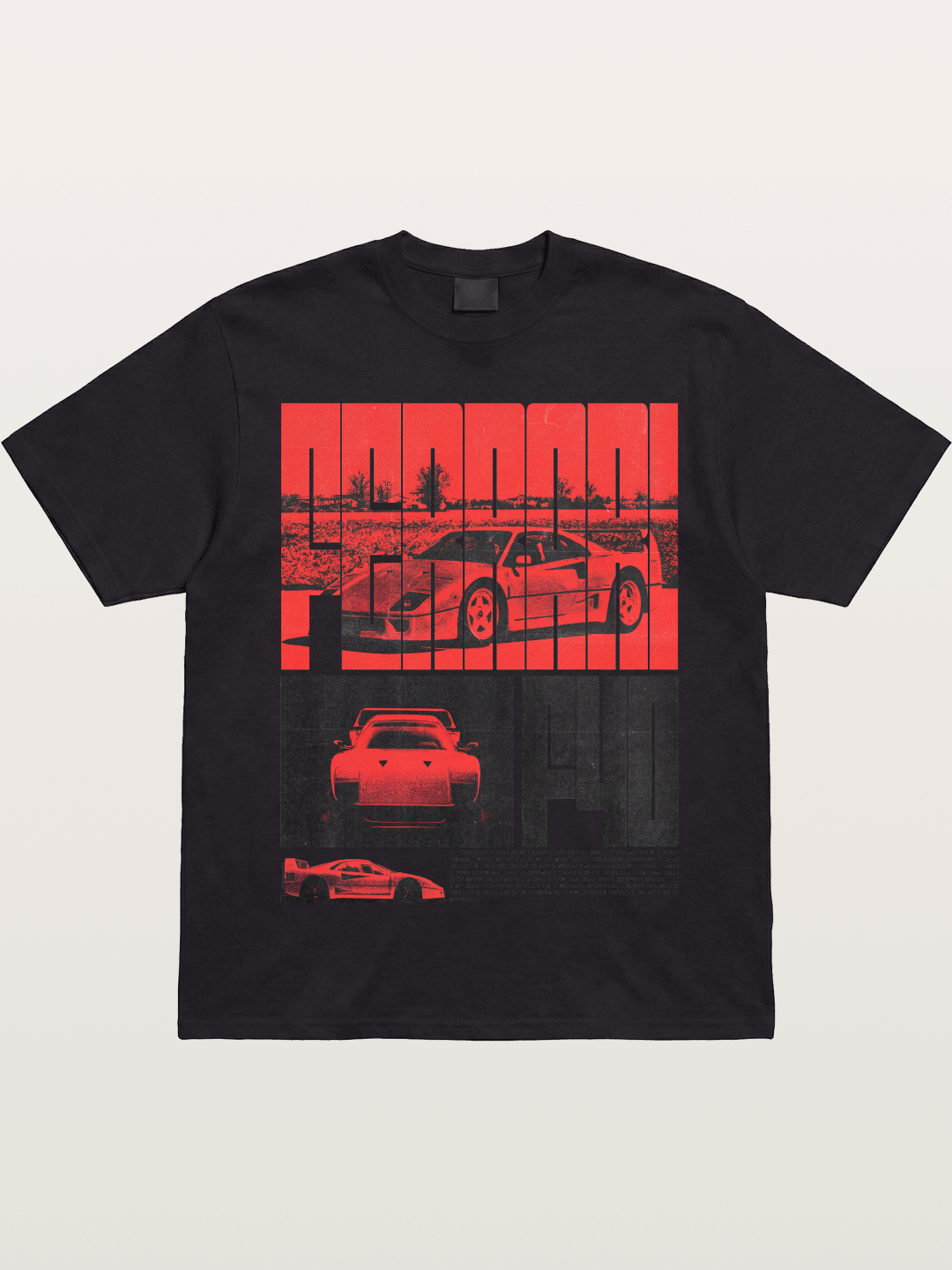 Red F40 Gildan T-shirt