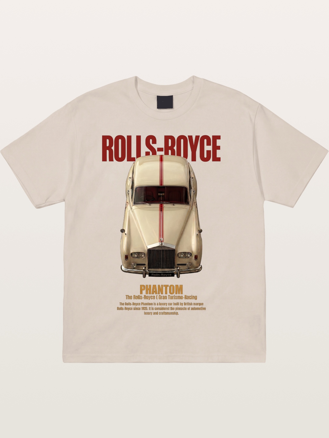 Vintage Rolls Royce Phantom Cotton T-shirt