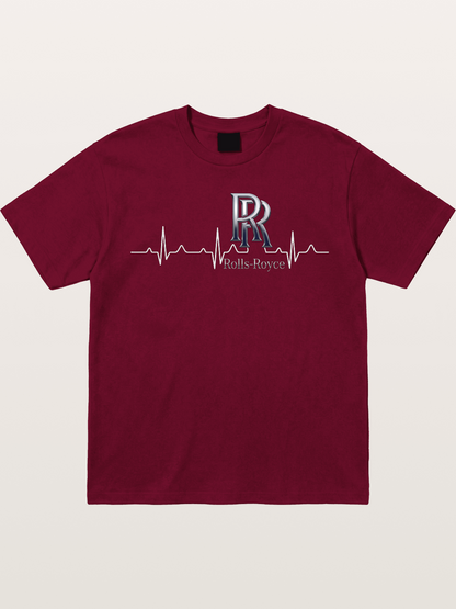 Rolls-Royce Heartbeat Line Gildan T-shirt