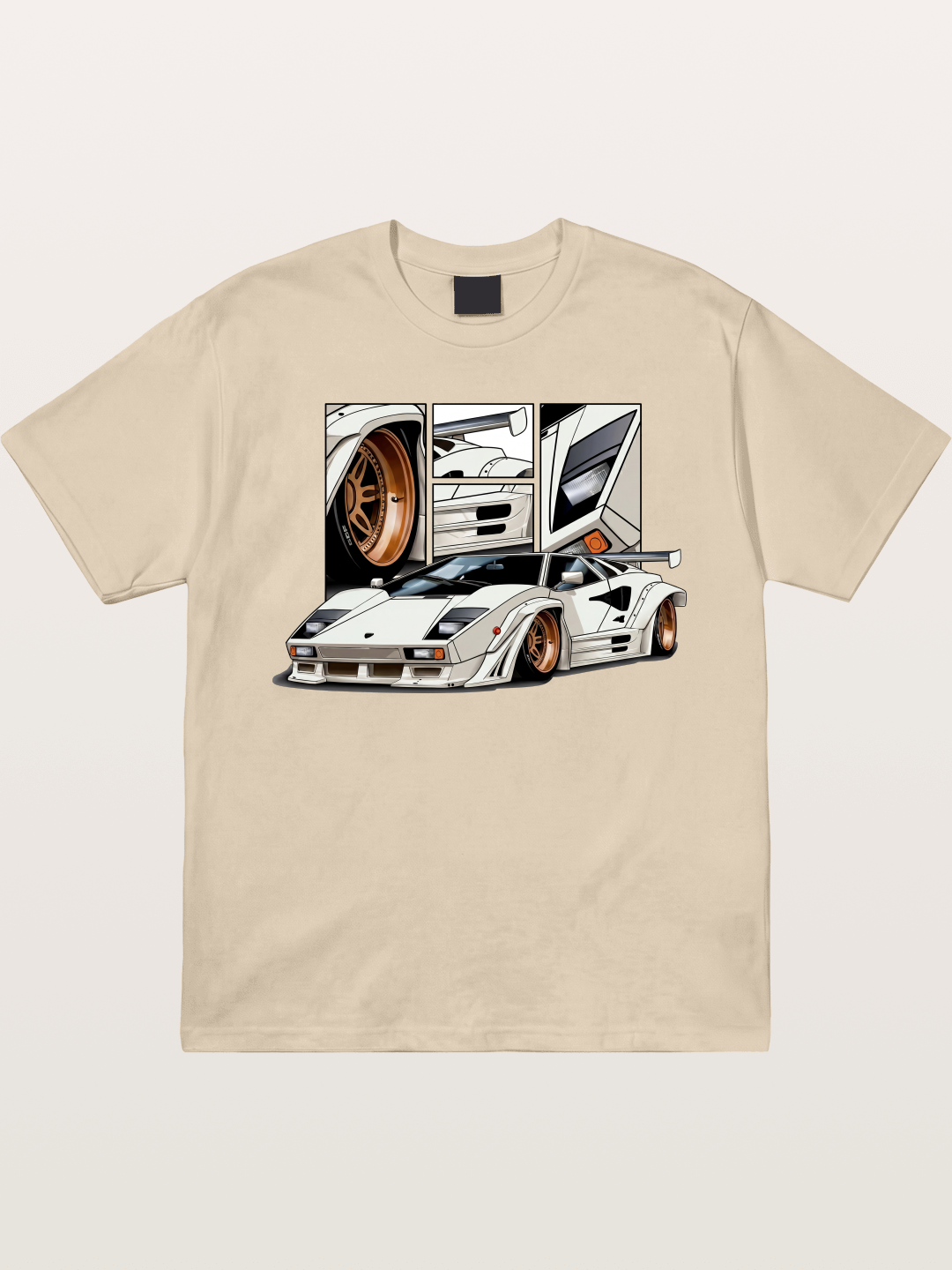 Supercar Collage Gildan T-shirt
