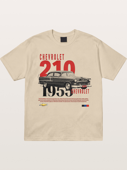 1955 Chevrolet 210 Retro Poster Gildan T-shirt