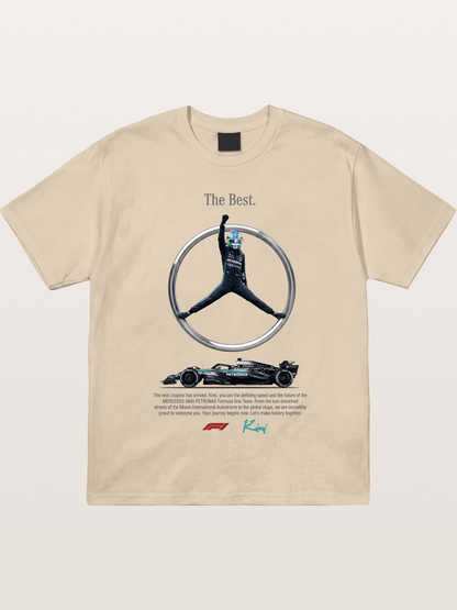 Kimi Mercedes Star Pose Gildan T-shirt
