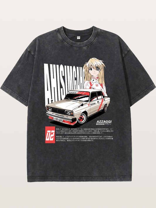 JDM 02 Anime Classic Washed T-shirt