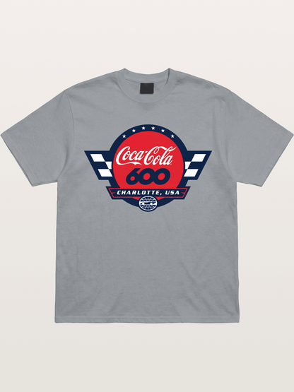 Coca-Cola 600 Charlotte USA Race Emblem Gildan T-shirt