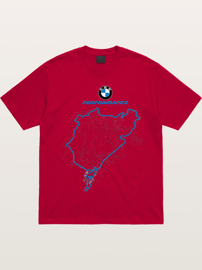Brazil BMW Performance Track Gildan T-shirt