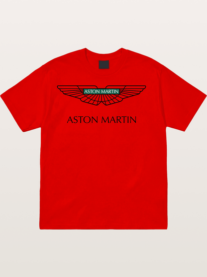 Aston Martin Winged Badge Cotton T-shirt