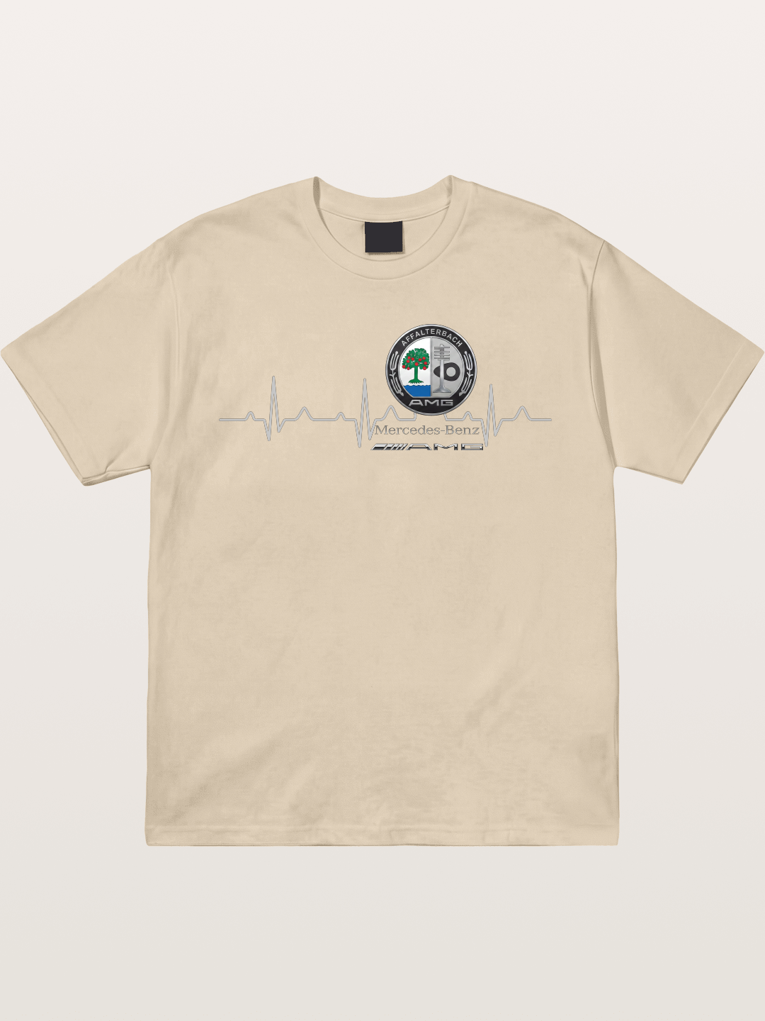 AMG Affalterbach Crest with Pulse Wave Gildan T-shirt