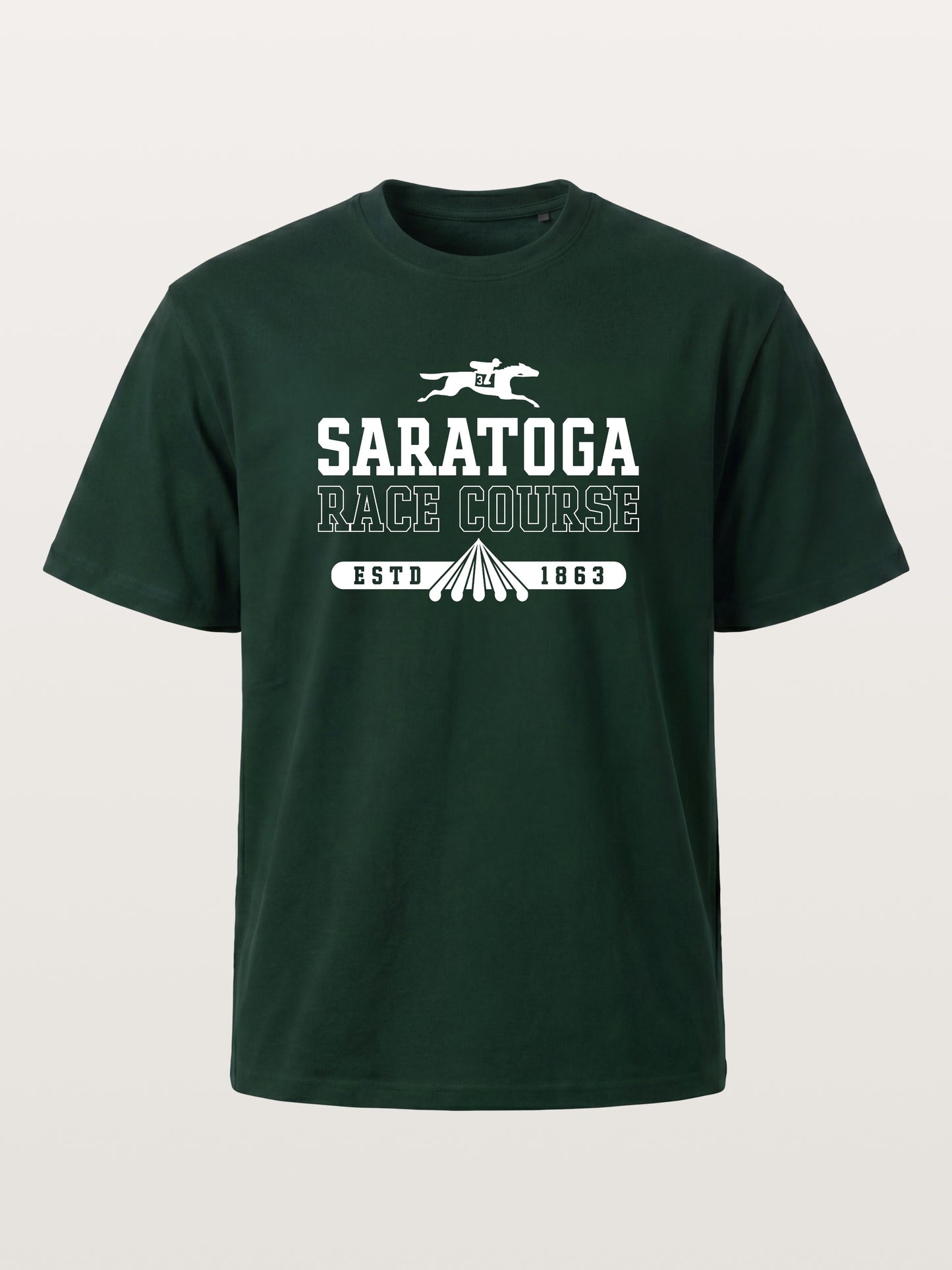 Saratoga 1863 Equestrian Heritage Mark Gildan T-shirt
