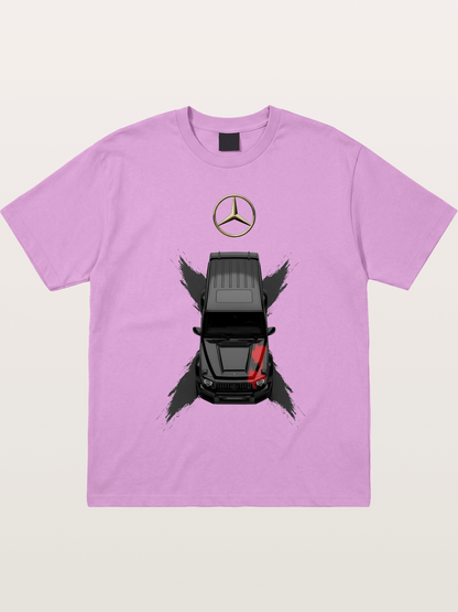 Mercedes Boxy Car Graphic Gildan T-shirt