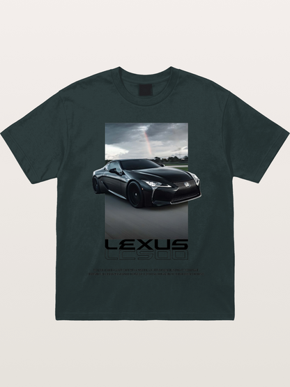Lexus LC500 Sports Car Poster Gildan T-shirt