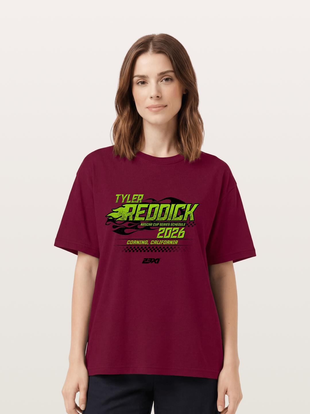 Tyler Reddick 2026 NASCAR Schedule Art Gildan T-shirt