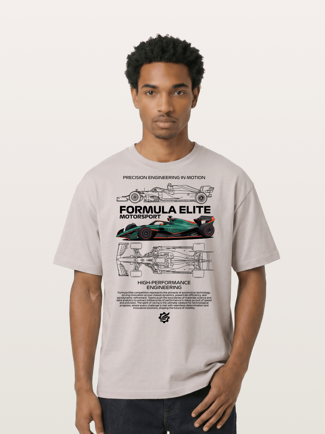 Precision Motion Cotton T-shirt